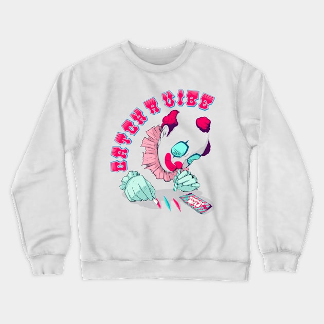 Clown Vibe Crewneck Sweatshirt by LVBart